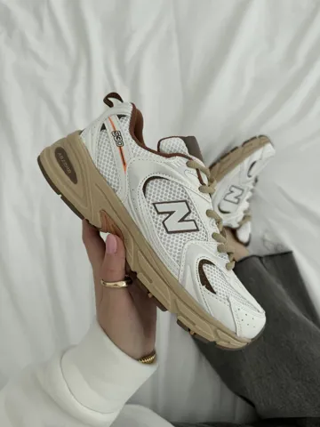 New Balance 530 White Beige Brown