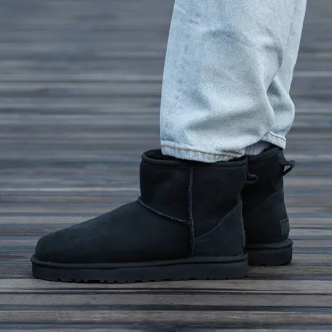 UGG Mini Black Suede
