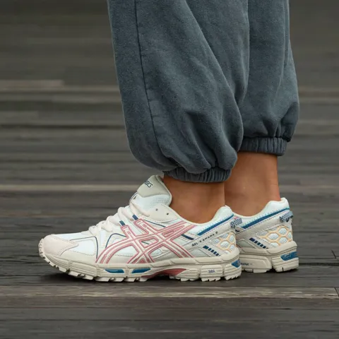 Asics Kahana 8 White Blue Pink