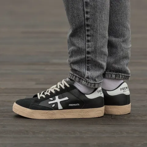 Premiata Steven Black Beige