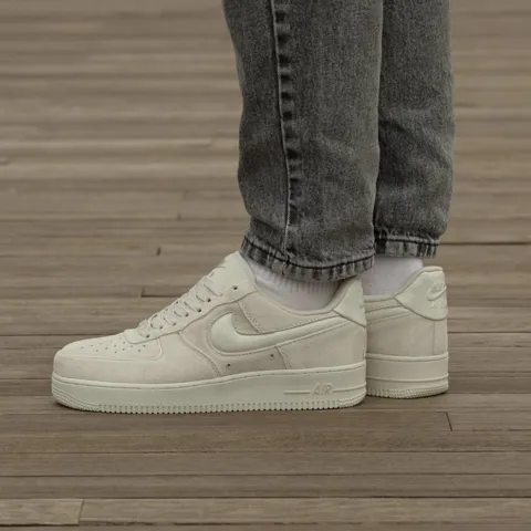 NIke Air Force Low 1 07 Light Bone