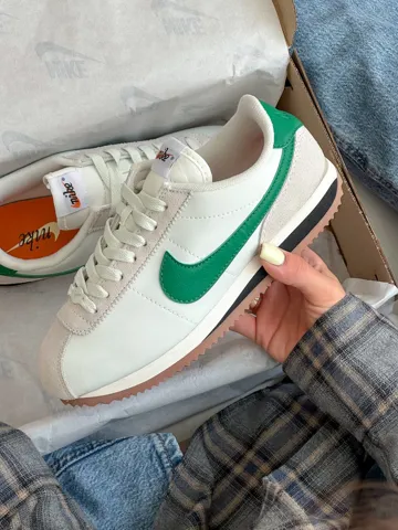 Cortez White/Green