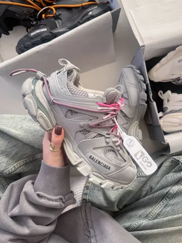 Balenciaga Track Trail Laces WMNS Grey/Pink
