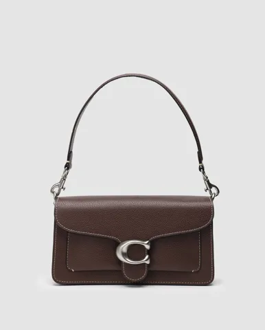 Coach Tabby Dark Beige Shoulder Bag 26 Brown