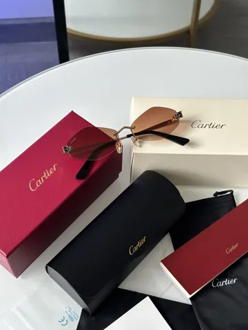 Cartier Panthère Losange Brown/Gold CT0433S 001 55/20/140