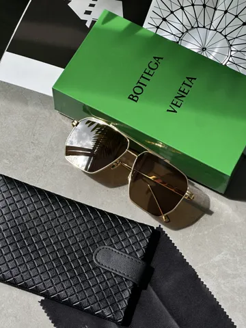 Bottega Veneta Brown/Gold BV1012S 002 60/13/145