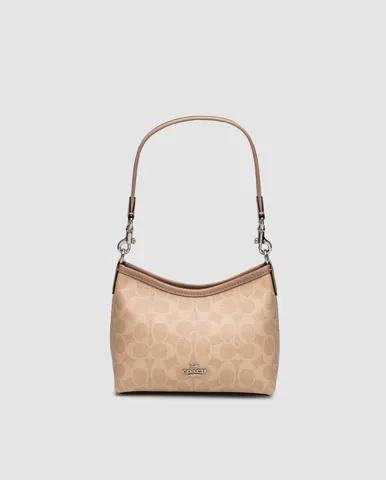 Coach Laurel Small Shoulder Bag In Signature Canvas