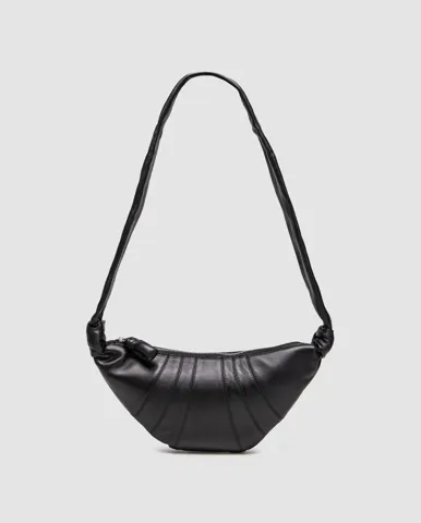 Lemaire Small Croissant Bag Black