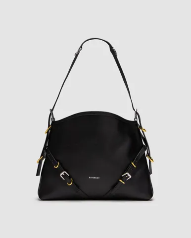 Givenchy Voyou Leather Bag Black
