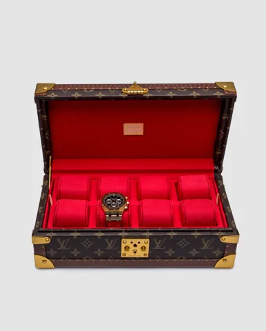 Louis Vuitton Coffret 8 Montres in Monogram Macassar Canvas