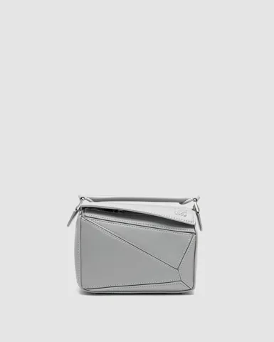 Loewe Mini Puzzle Bag Grey