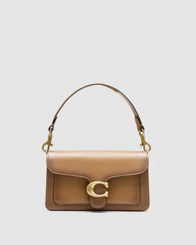 Coach Tabby Shoulder Bag 20 Brown/Gold