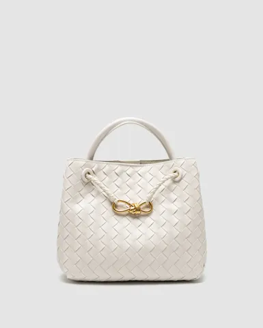 Bottega Veneta Andiamo Bag Sea Salt