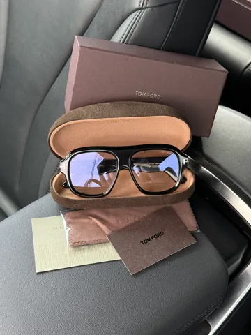 Tom Ford Clear/Black RHONDA-02 FT1324 01B 56/14/140