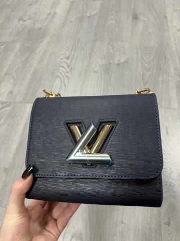 Louis Vuitton Medium Twist MM Epi Leather Blue