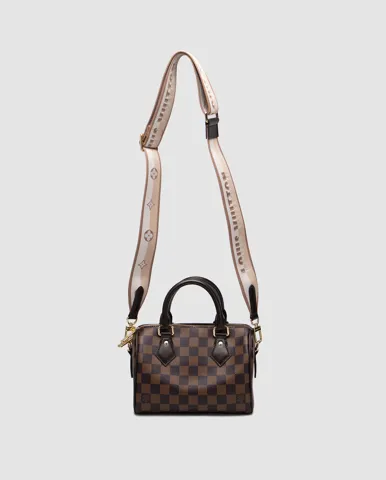 Louis Vuitton Speedy Nano Brown/Chess