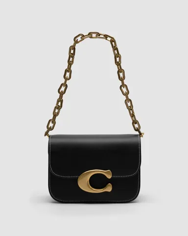 Coach Idol Bag Black/Gold