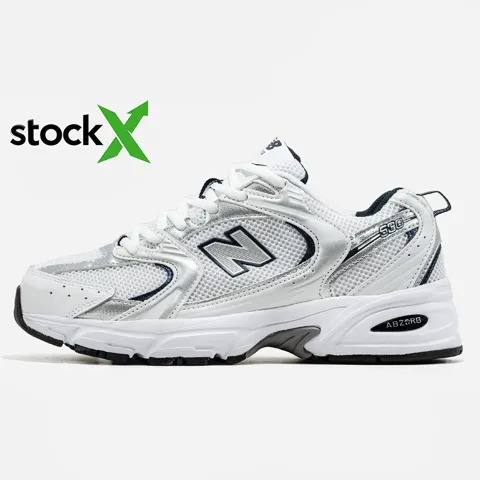 0449 New Balance 530 White Navy