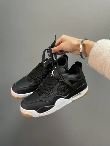 AIR JORDAN RETRO 4 | “Black / Brown Sole” (р)