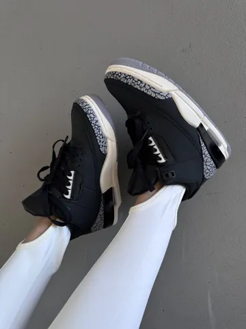 AIR JORDAN RETRO 3 | “OFF NOIR BLACK” premium (1)