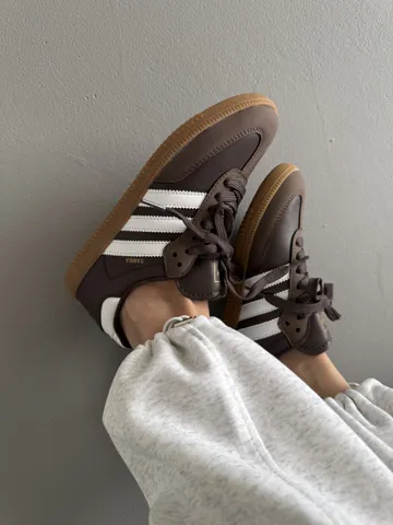 ADIDAS SAMBA | BROWN / WHITE premium (4)