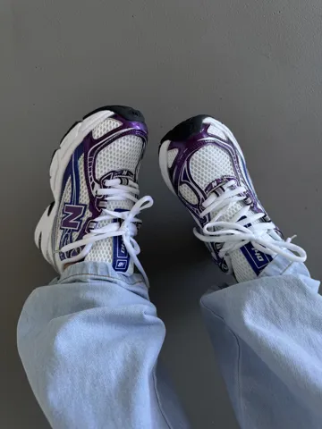 NEW BALANCE 740 | WHITE / PURPLE METALLIC premium (2)