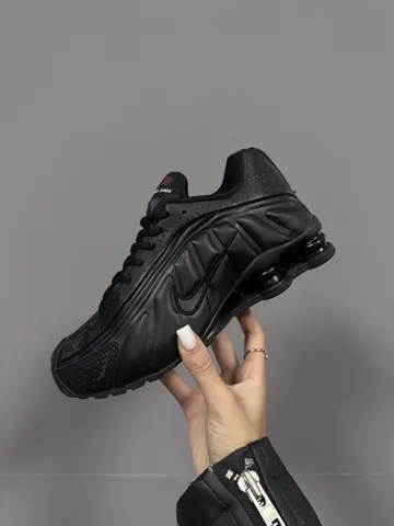 NIKE SHOX R4 | FULL BLACK premium (4)