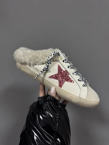 GOLDEN GOOSE | SUPERSTAR PINK SPARKLE / LEO premium