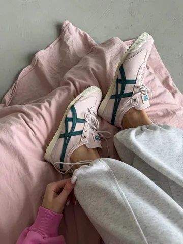 ASICS ONITSUKA TIGER | CRYSTAL PINK / SPRUCE GREEN premium (1)
