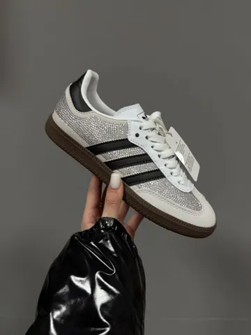 ADIDAS SAMBA | LIGHT GREY SWAROVSKI (8)