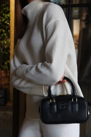 Miu Miu Arcadie Leather Bag Black [оригінальна коробка]