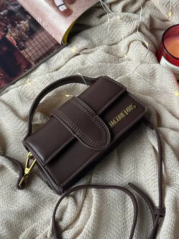 Jacquemus Le Bambino Small Handbag Dark Brown