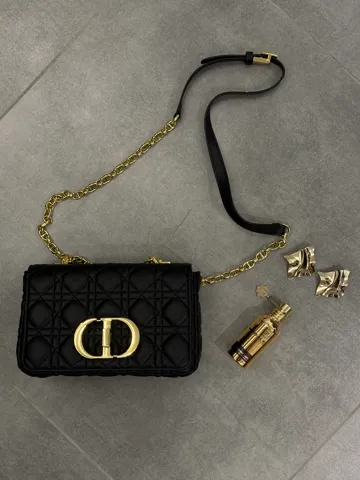 Christian Dior Small Dior Caro Bag Black [оригінальна коробка]