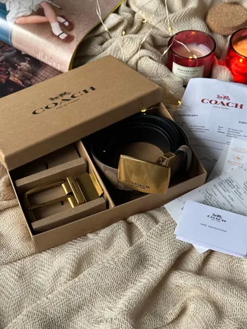 Coach Belt Kit Beige/Gold