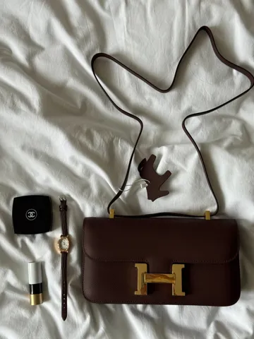 Hermès Constance 26 Chocolate/Gold